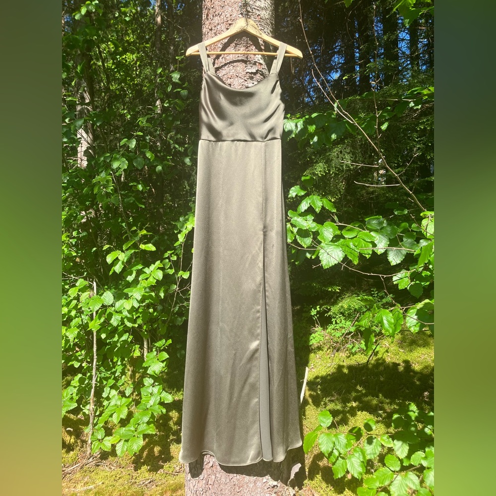Jenny Yoo - Size 6 - Gina Dress - Olive - Unaltered